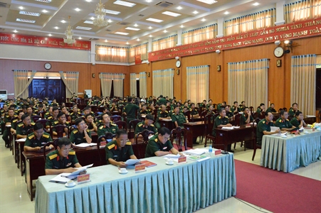 Đảng ủy Quân sự tỉnh Bà Rịa - Vũng Tàu thông báo kết quả Hội nghị Trung ương 10