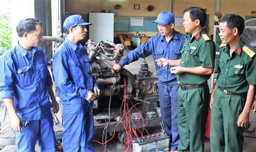 Xưởng Z735, CKT QK7: Thường xuyên quan tâm đến tư tưởng, đời sống của cán bộ, nhân viên