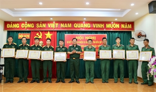 Đội K70: Sơ kết thực hiện nhiệm vụ tìm kiếm, quy tập hài cốt liệt sỹ đợt 2 giai đoạn XVIII