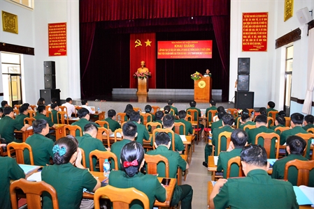 Bộ Quốc phòng tập huấn về hệ thống quản lý chất lượng theo Tiêu chuẩn quốc gia TCVN ISO 9001: 2015