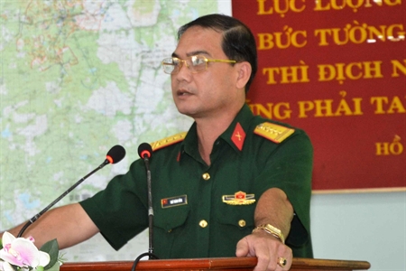 Bộ CHQS tỉnh Tây Ninh thi chỉ huy trưởng, chính trị viên Ban CHQS huyện, thành phố