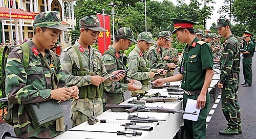 Trung đoàn 1, Sư đoàn 9 (Quân đoàn 4): Trao giải hội thi công tác kỹ thuật quân sự