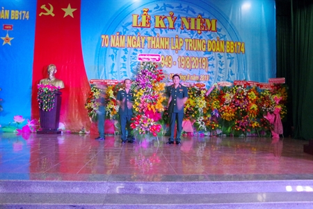 Trung đoàn 174, Bộ CHQS tỉnh Tây Ninh kỷ niệm 70 năm ngày truyền thống