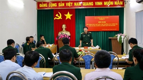Xưởng in Quân khu: Đối thoại dân chủ với cán bộ, người lao động