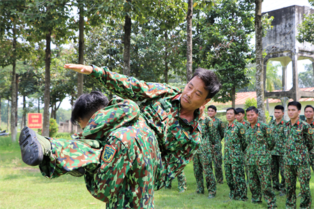 ​Tiểu đoàn trinh sát 47: Tinh thông võ thuật, sẵn sàng chiến đấu cao
