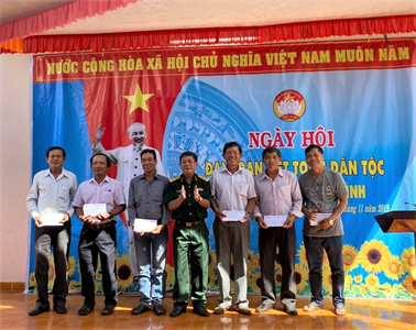 Bộ CHQS tỉnh Đồng Nai ngày hội Đại đoàn kết toàn dân tộc