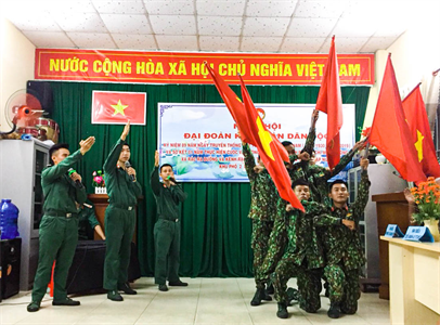 Thắm tình quân dân trong Ngày hội Đại đoàn kết toàn dân tộc