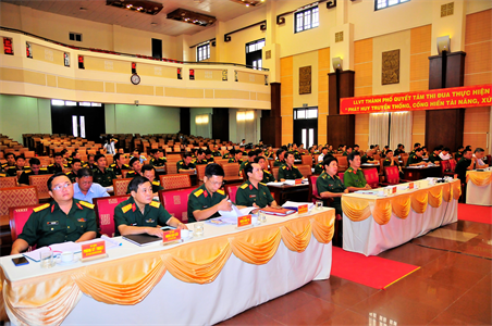 Bộ Tư lệnh Thành phố Hồ Chí Minh tổng kết công tác đóng quân canh phòng năm 2019