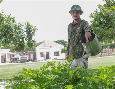 Nỗ lực vượt khó của Binh nhì Lương Quang Sang