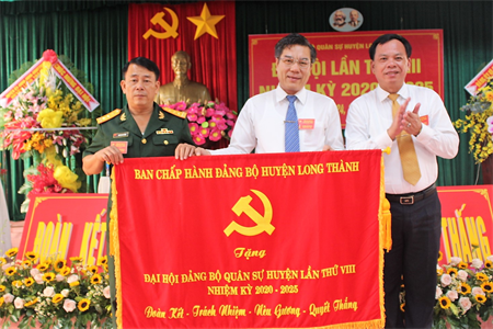 Đại hội Đảng bộ Quân sự huyện Long Thành, tỉnh Đồng Nai nhiệm kỳ 2020-2025