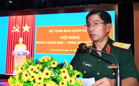 Xây dựng lực lượng quân báo - trinh sát vững mạnh