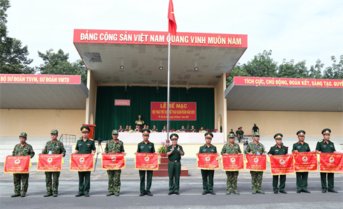 Quân đoàn 4 bế mạc hội thao TDTT năm 2020