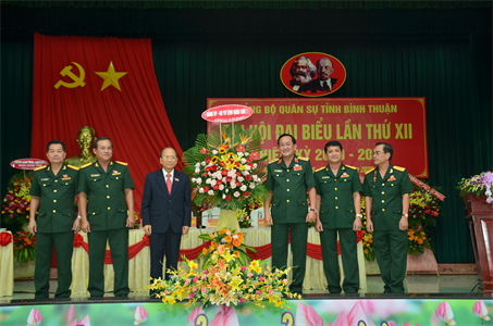 Khai mạc Đại hội đại biểu Đảng bộ quân sự tỉnh Bình Thuận lần thứ XII, nhiệm kỳ 2020 – 2025