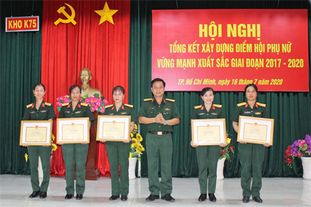 Kho K75, Cục Kỹ thuật tổng kết xây dựng Hội Phụ nữ vững mạnh xuất sắc