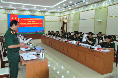 Quân khu 7 tăng cường triển khai các biện pháp phòng, chống dịch Covid-19