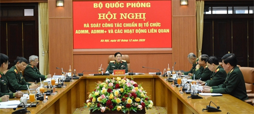 Rà soát công tác chuẩn bị tổ chức ADMM-14, ADMM+ lần thứ 7 và các hoạt động liên quan
