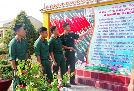 Trung đoàn 2, Sư đoàn 9, Quân đoàn 4: Linh hoạt, sáng tạo trong giáo dục chính trị