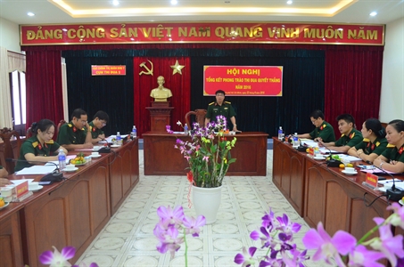Cụm thi đua Khối các Ban - Cục Chính trị Quân khu 7 tổng kết phong trào thi đua quyết thắng năm 2016