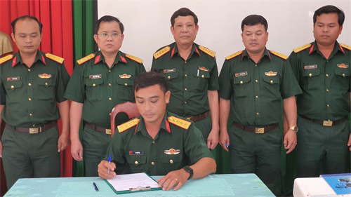 Cụm thi đua các đại đội trực thuộc Bộ CHQS tỉnh Bà Rịa - Vũng Tàu phát động Phong trào Thi đua Quyết thắng năm 2021