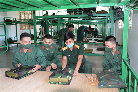 Một ngày của chiến sĩ mới
