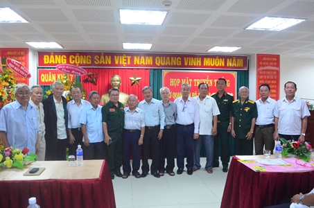 Họp mặt Ban liên lạc truyền thống Cơ quan Cán bộ miền và Quân khu 7 lần thứ 15