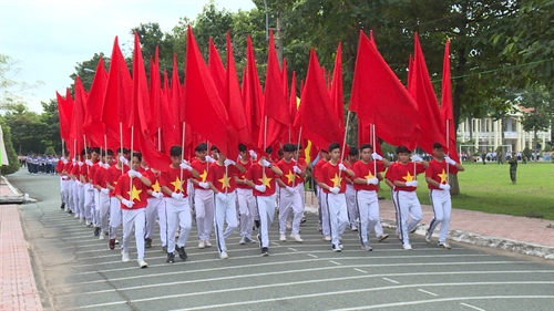 Tỉnh Bình Dương: 
Sôi nổi Hội thao quốc phòng học sinh các trường Phổ thông trung học