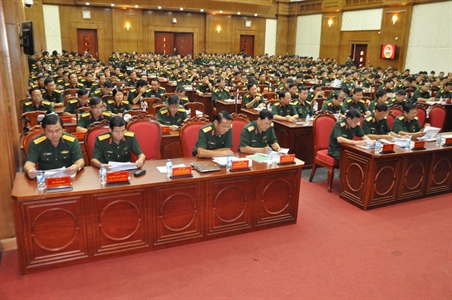 Đảng ủy Quân khu 7 quán triệt, triển khai thực hiện Nghị quyết  Hội nghị Trung ương 4 (Khóa XII) và Chỉ thị 05 của Bộ Chính trị (Khóa XII)