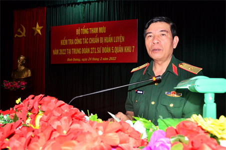 Trung đoàn 271 - Sư đoàn 5 chuẩn bị tốt cho công tác huấn luyện năm 2022
