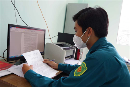 Đảng viên “sao vuông” gương mẫu, nhiệt huyết