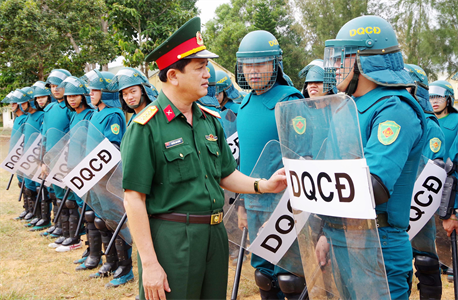 Tỉnh Bình Thuận: Xây dựng, nâng cao chất lượng Dân quân tự vệ đáp ứng yêu cầu nhiệm vụ