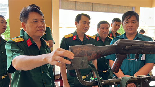 Bộ CHQS tỉnh BR-VT nghiệm thu sáng kiến cải tiến kỹ thuật năm 2022