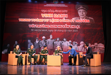 Tọa đàm, giao lưu vinh danh Trung tướng Tư lệnh Đồng Sỹ Nguyên