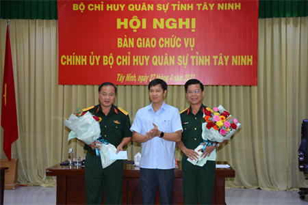 Đại tá Nguyễn Thanh Phong giữ chức Chính ủy Bộ CHQS tỉnh Tây Ninh