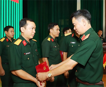 Đảng ủy Trường Sĩ quan Lục quân 2 tổng kết 12 năm thực hiện Chỉ thị số 124 của Thường vụ Quân ủy Trung ương