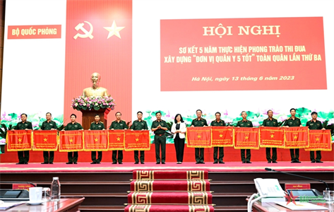 Đại tướng Phan Văn Giang: Phát triển phong trào thi đua xây dựng "Quân y 5 tốt" theo hướng sâu rộng, bền vững, sáng tạo, hiệu quả