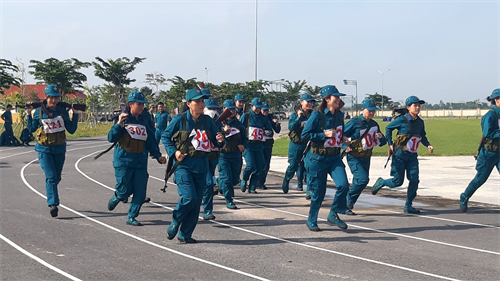 Ban CHQS huyện Bến Cầu hội thao quốc phòng năm 2023
