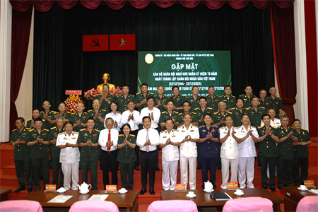 Thành phố Thủ Đức gặp mặt cán bộ Quân đội nghỉ hưu nhân kỷ niệm 79 năm Ngày thành lập QĐND Việt Nam