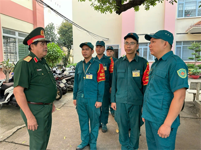 Bộ tư lệnh Quân khu kiểm tra công tác trực sẵn sàng chiến đấu dịp Tết dương lịch 2024