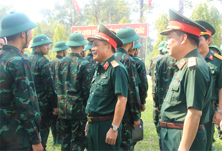 Trường Sĩ quan Kỹ thuật Quân sự tổ chức Lễ ra quân huấn luyện năm 2024.