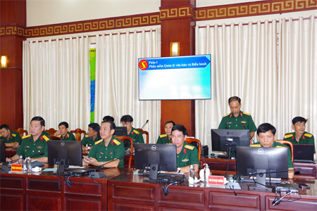 Sư đoàn 5 có nhiều đổi mới trong thực hiện nhiệm vụ xây dựng điểm về chuyển đổi số
