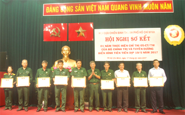 Hội Cựu chiến binh thành phố Hồ Chí Minh: Trung hiếu nước non, trọn tình đồng đội
(Kì 3: Xây dựng Hội vững mạnh)