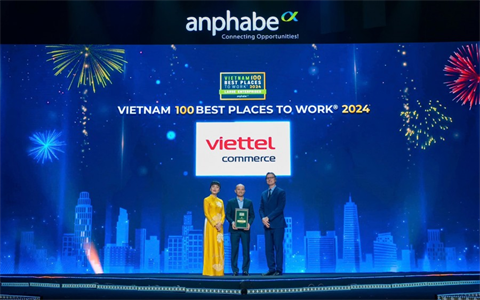 Viettel Commerce thuộc Top nơi làm việc tốt nhất Việt Nam