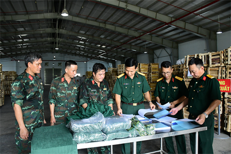 Kho K60: Chủ động tiếp nhận, cấp phát, vật tư kịp thời, chính xác, hiệu quả