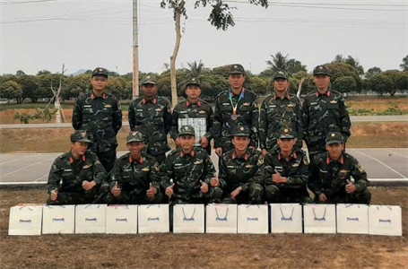 Đội tuyển Quân khu 7 nhận giải ấn tượng nhất vòng 2 Chương trình “Quân khu số 1-Thách đấu”
