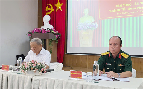 Hội thảo lần 2 Đề tài khoa học “Lịch sử Tiểu đoàn Phú Lợi” (1965-2008)