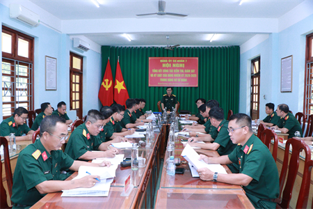 Đảng ủy Sư đoàn 7 tổng kết công tác kiểm tra, giám sát và thi hành kỷ luật Đảng nhiệm kỳ 2020 - 2025
