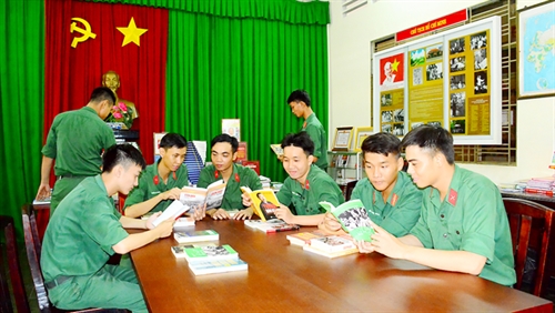 Văn hóa “Đọc”  ở Tiểu đoàn Kiểm soát quân sự 31, Bộ Tư lệnh Thành phố Hồ Chí Minh