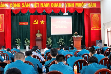 Quận Tân Bình sinh hoạt ngày chính trị, văn hóa tinh thần và ngày pháp luật tháng 9 năm 2018