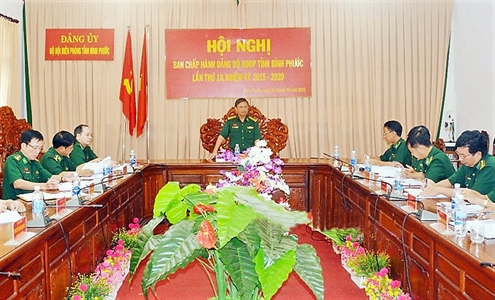 Tỉnh Bình Phước: Phát huy vai trò của cấp ủy, chỉ huy trong công tác Biên phòng