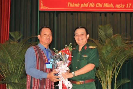 Quân khu 7 bế giảng lớp bồi dưỡng kiến thức quốc phòng và an ninh cho già làng, trưởng bản, trưởng họ tộc